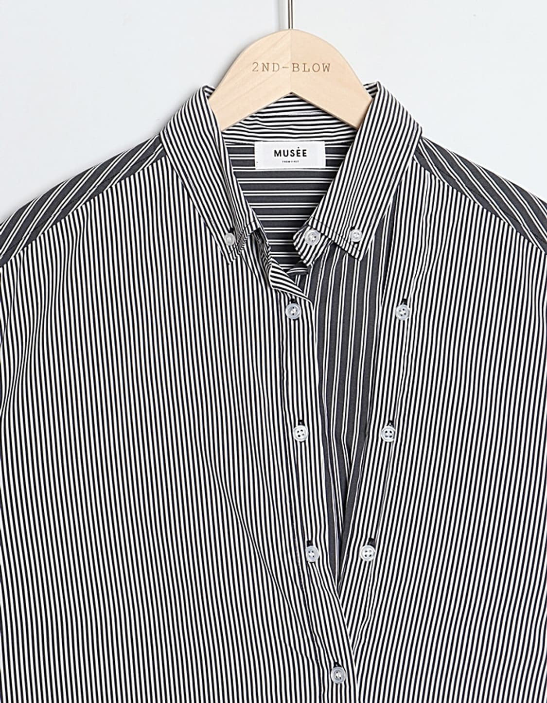 MUSEE Layered Big Shirts 상품이미지2