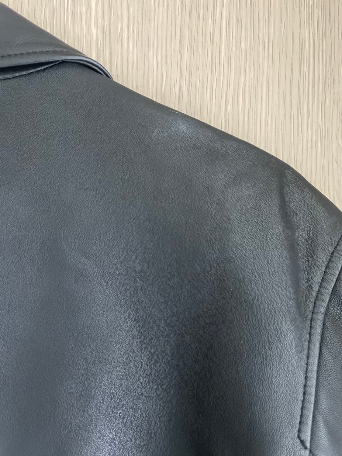 PAT 양가죽 블랙 클래식 레더 블레이저 상품이미지7