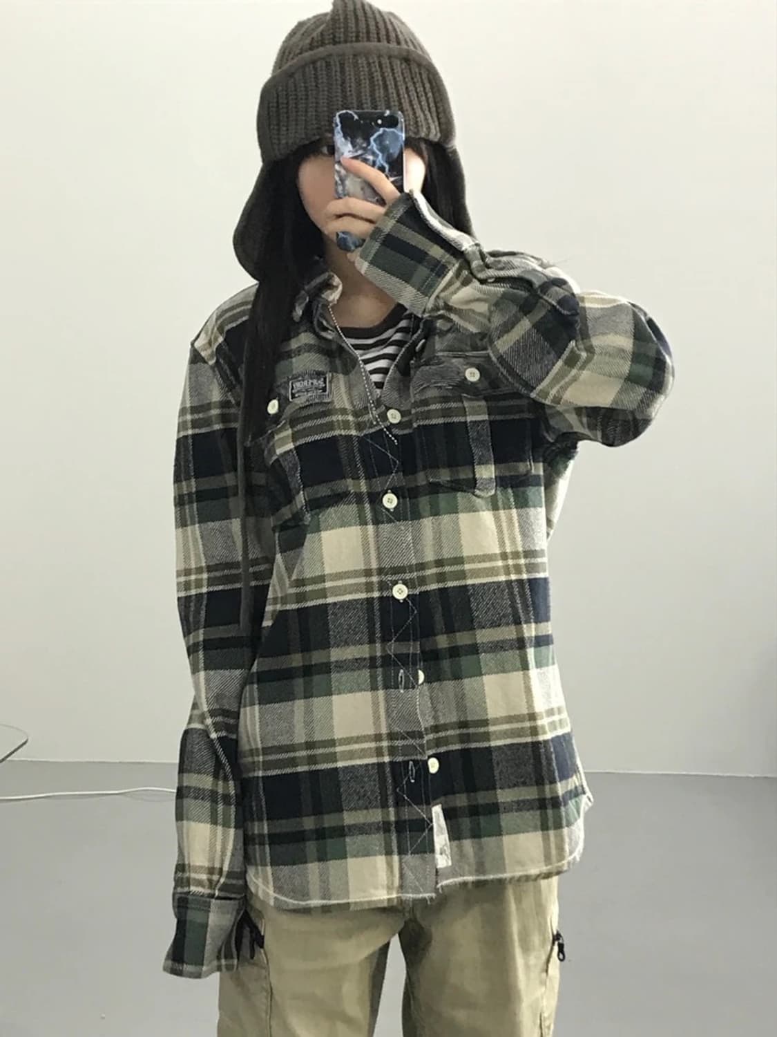 SUPERDRY 체크 셔츠 상품이미지1