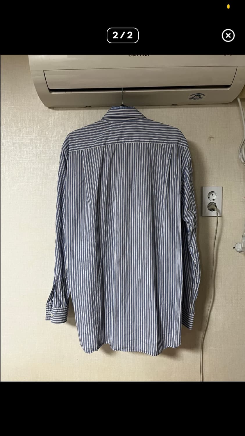 꼼데가르송 셔츠 레이어드 스트라이프 셔츠 상품이미지2