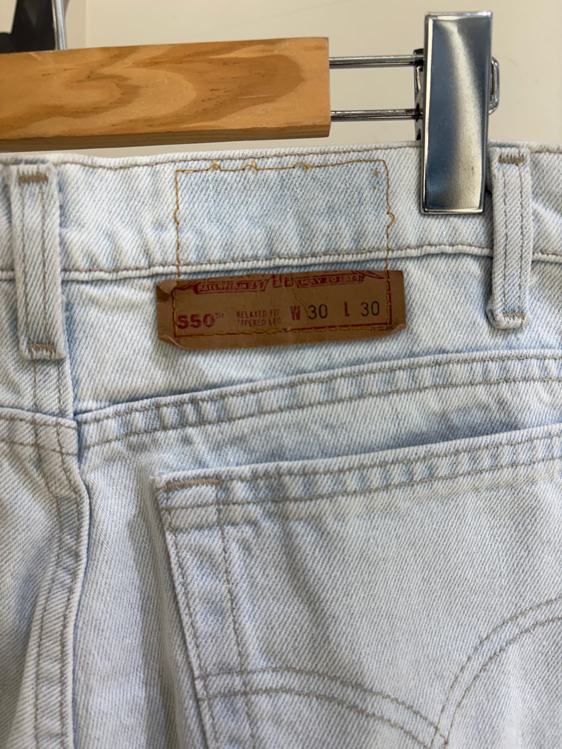 LEVIS 550 (Made in USA) 데님팬츠 상품이미지6