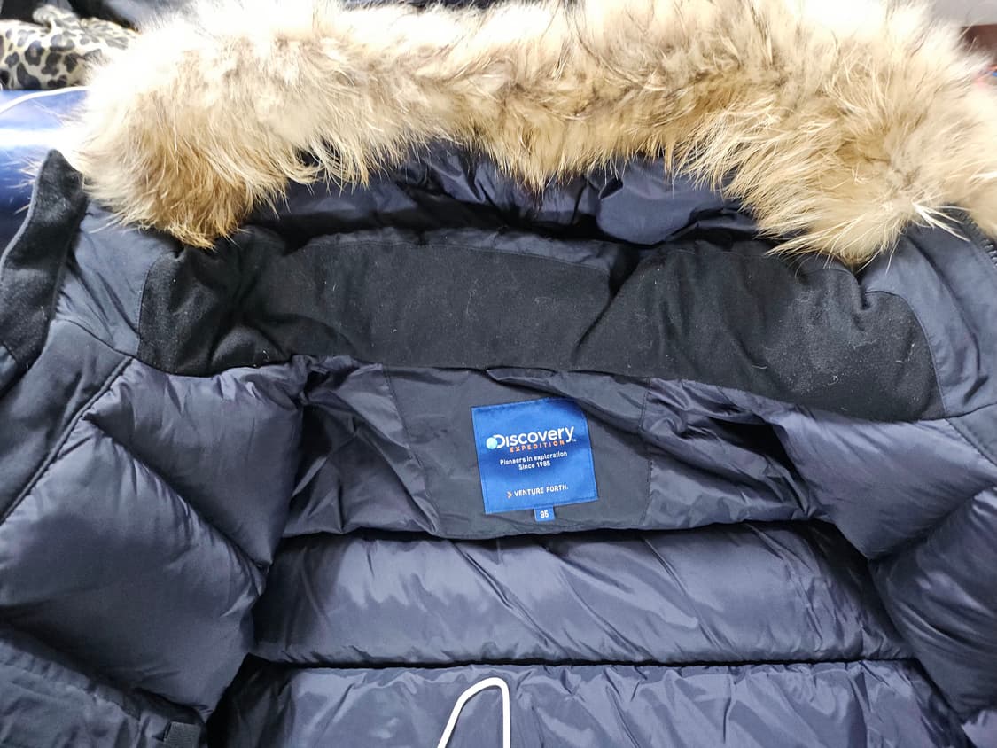 디스커버리 정품 밀포드 구스패딩 네이비 95 상품이미지7