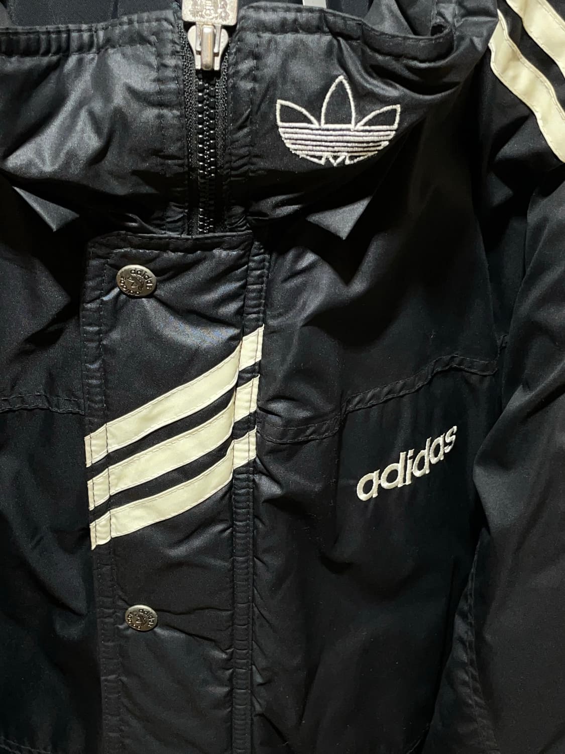 L 아디다스 올드스쿨 파이어버드 빅로고 삼선 자켓 상품이미지5