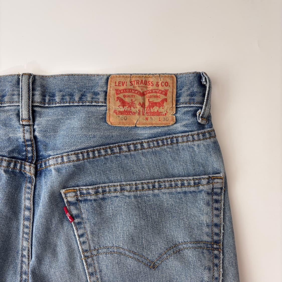 00s 리바이스 550 연청 상품이미지3