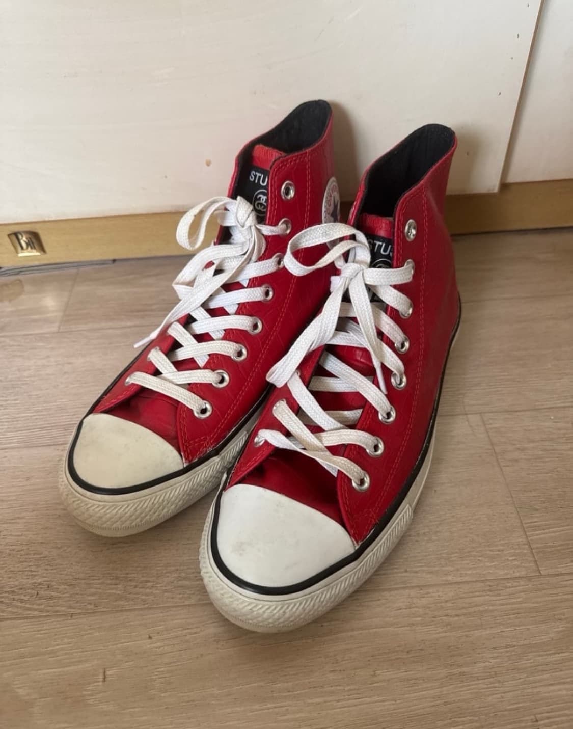 컨버스 x 스투시 척테일러 레더 하이 상품이미지2