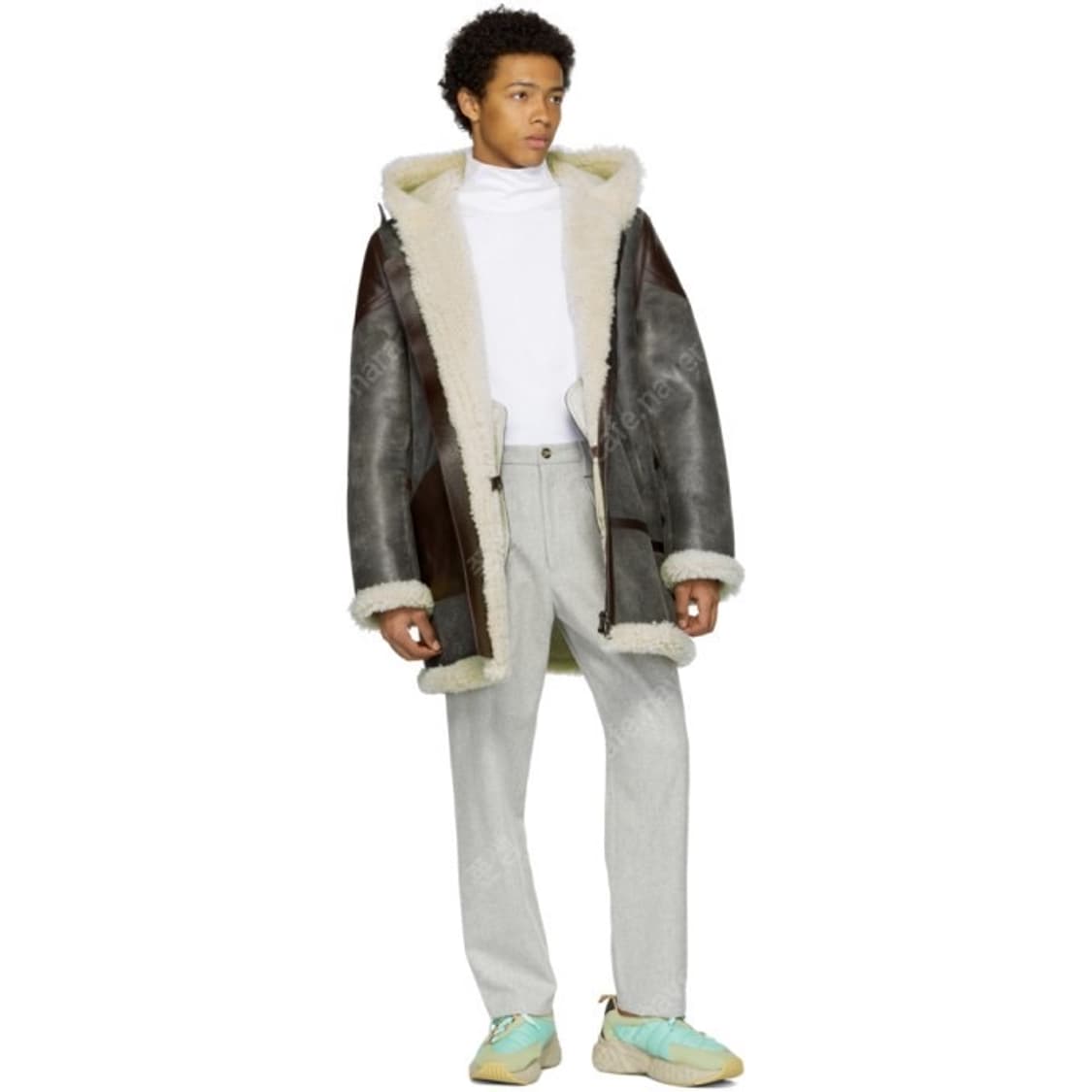 아크네 롱 무스탕 105 상품이미지2