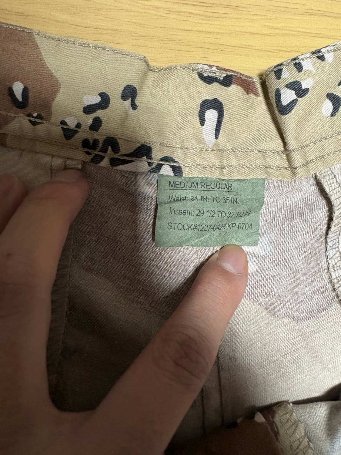 Rothco 로스코 데저트카모 카고 팬츠 상품이미지3