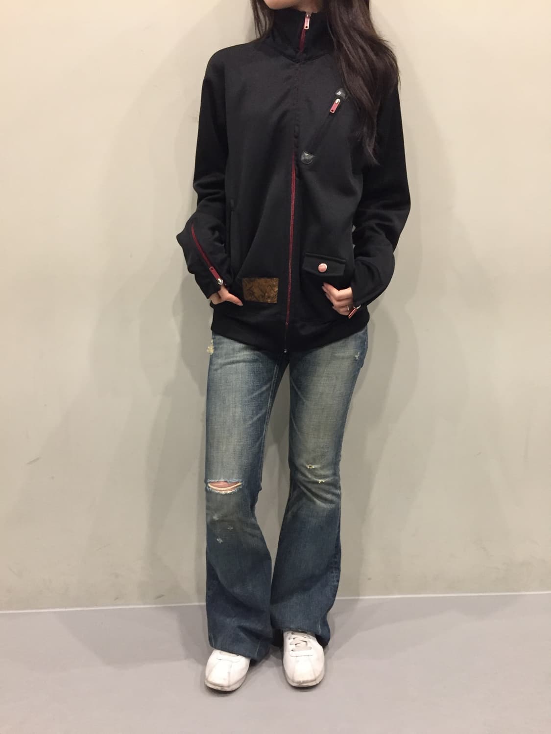 Diesel 2010s 레드 라인 집업 자켓 상품이미지6