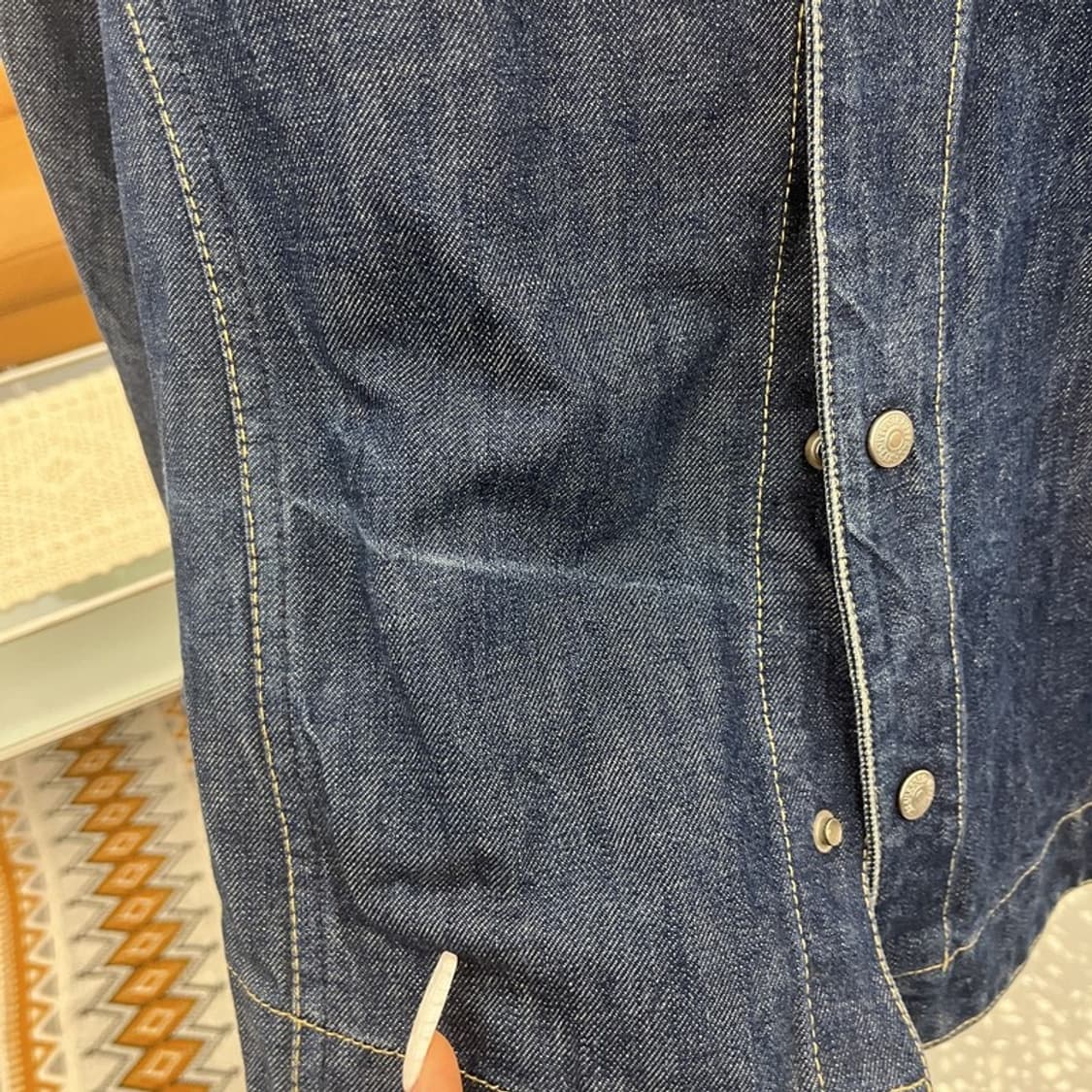 리바이스 엔지니어드진 레트로 캐주얼 빈티지 데님자켓 M C10734 상품이미지9