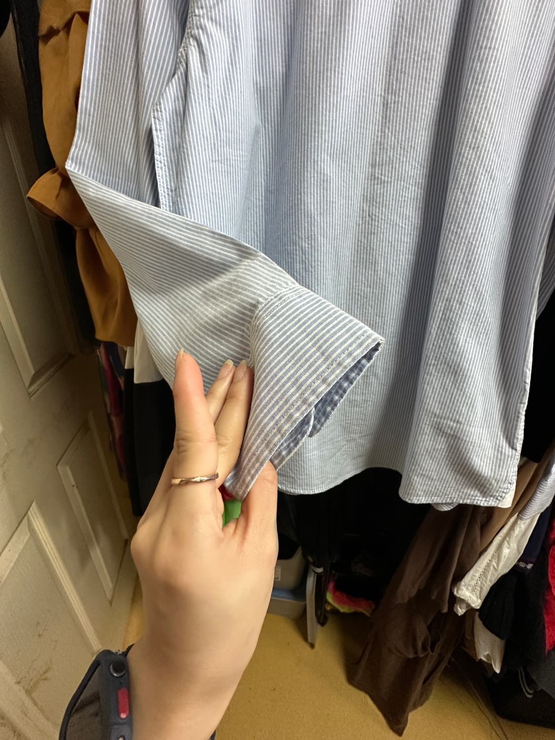 칼하트 wip 스트라이프 셔츠 상품이미지4