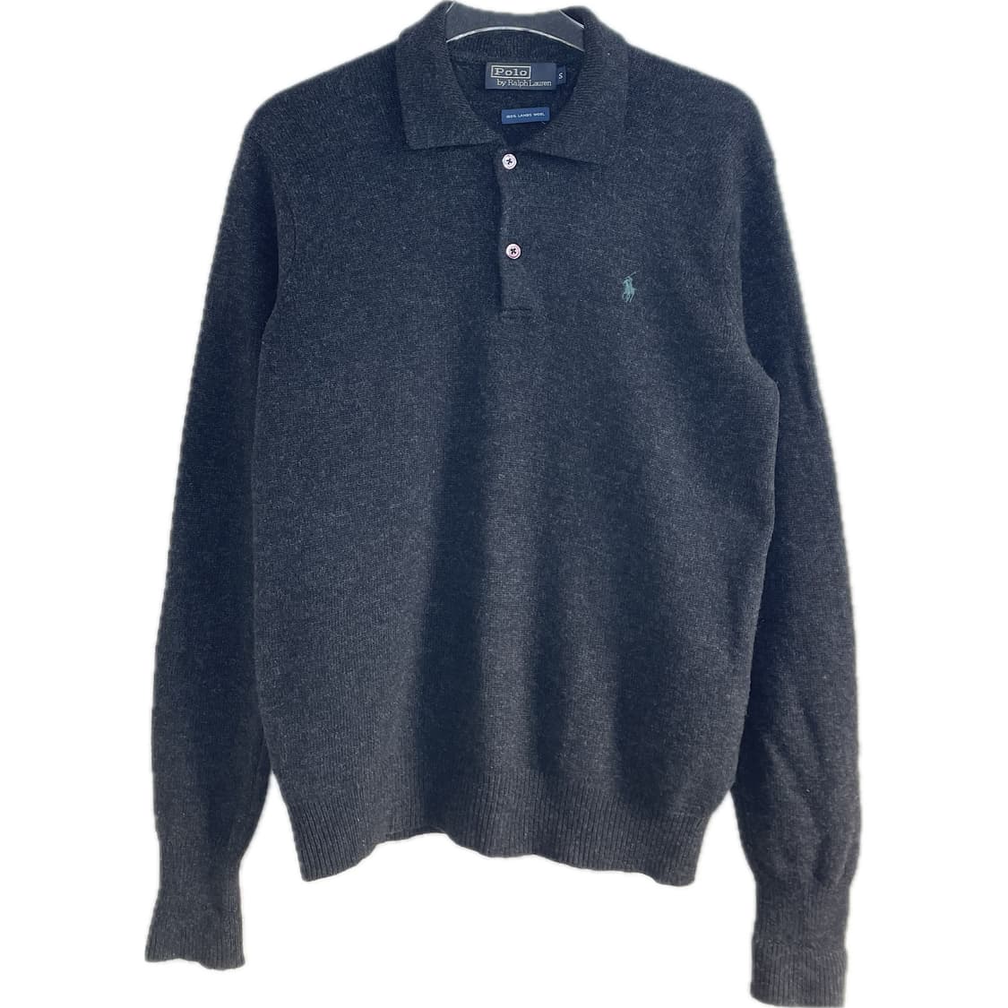 [S] 폴로 랄프로렌 자수로고 램스울 카라 니트 스웨터 상품이미지1