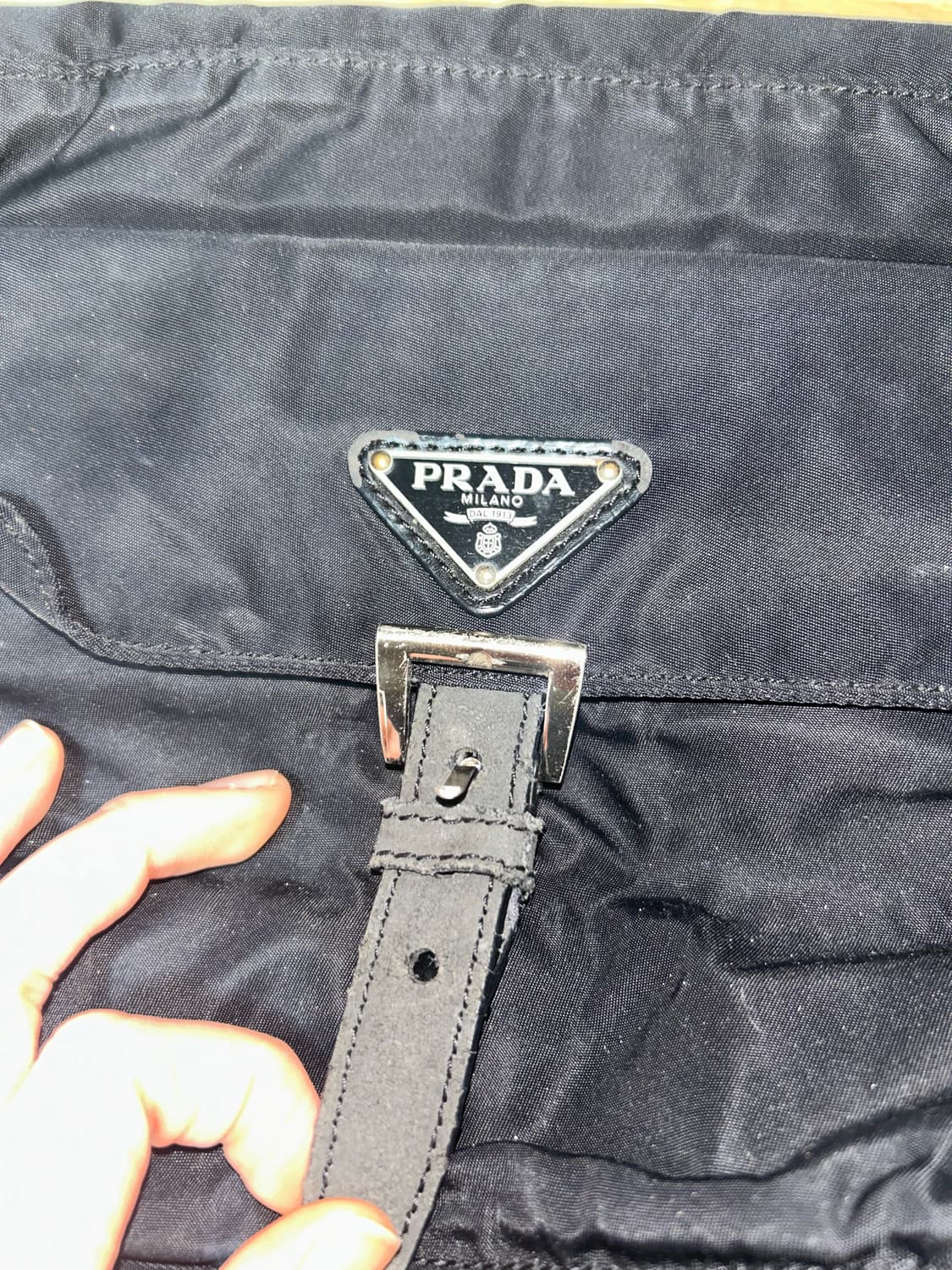 프라다 빈티지 나일론 메신저 백 상품이미지1