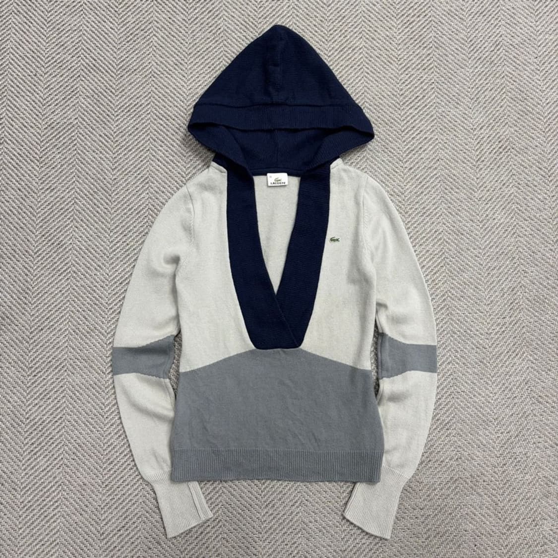라코스테 후드넥 울 니트 v1815 상품이미지1