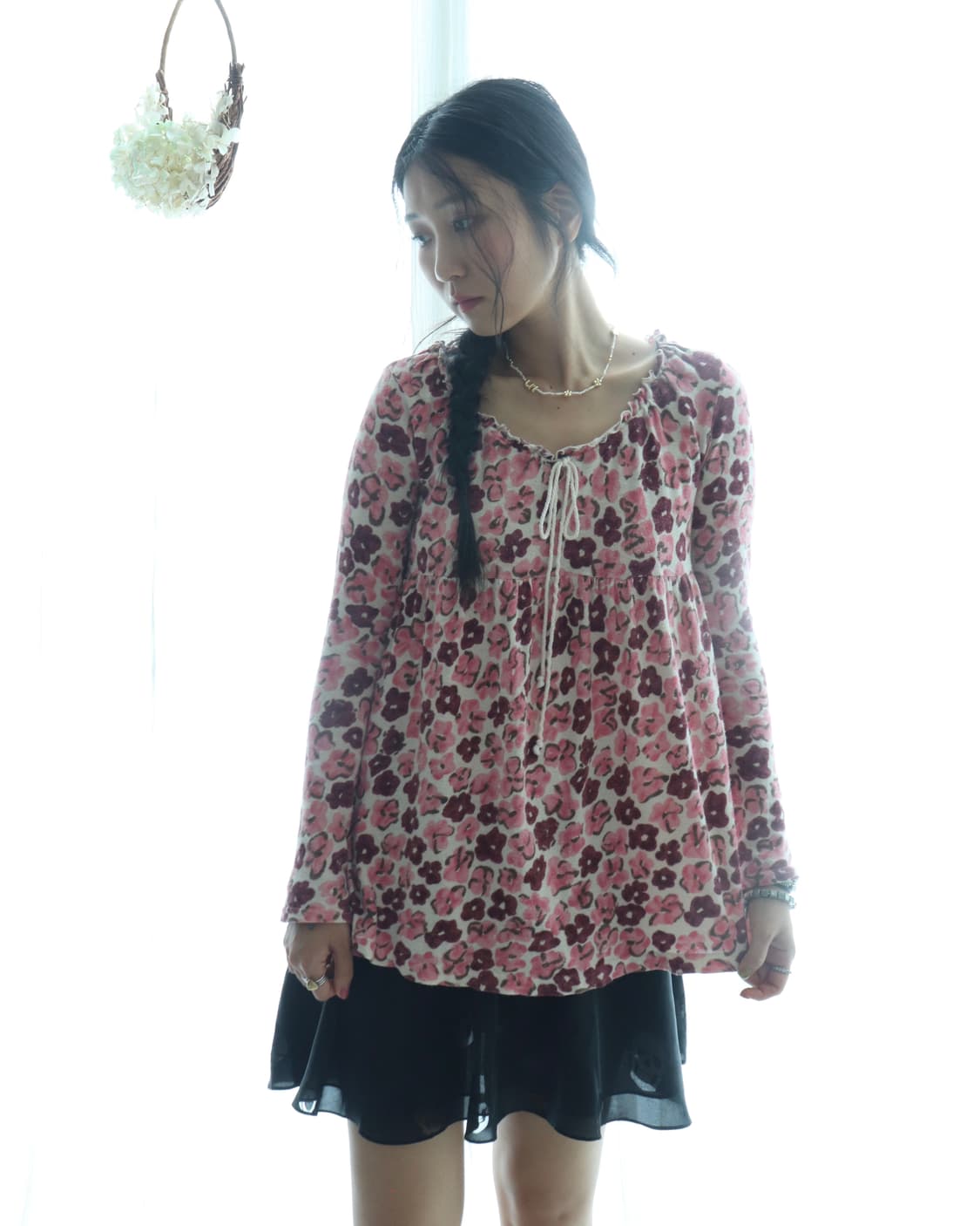 [Hysteric Glamour] Floral Tunic Blouse 상품이미지7