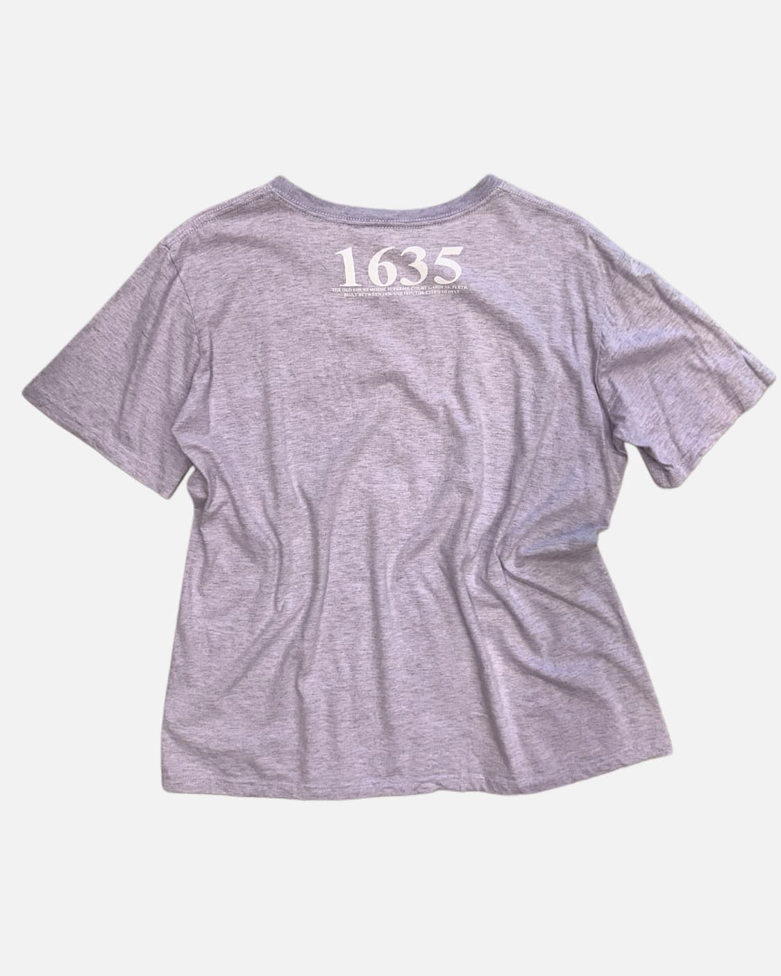 purple melange printing t-shirt 상품이미지3