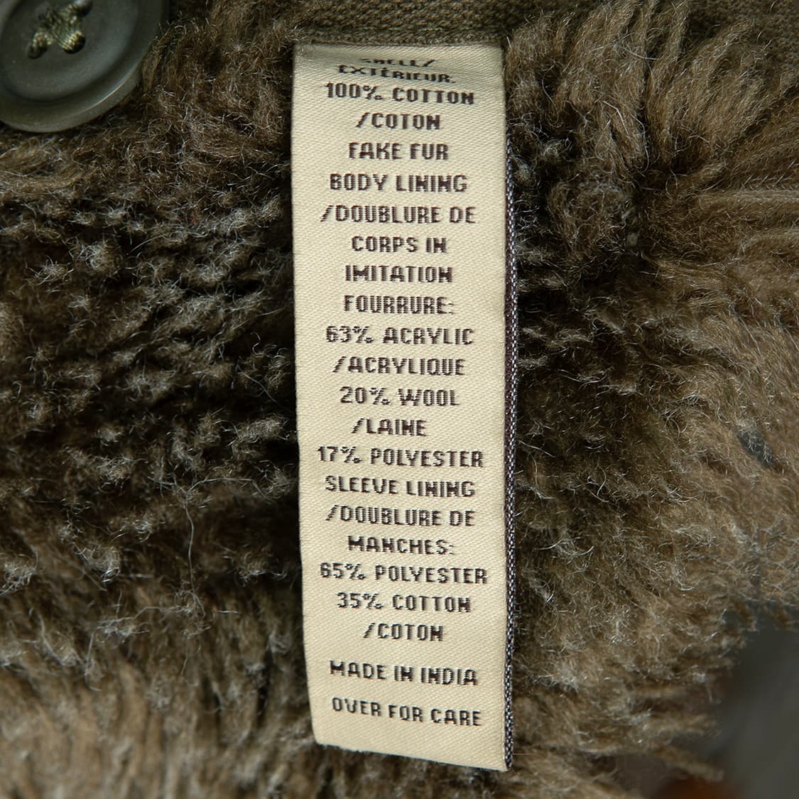 [105] 00s 아베크롬비 빈티지 워시드 M65 필드자켓  상품이미지9