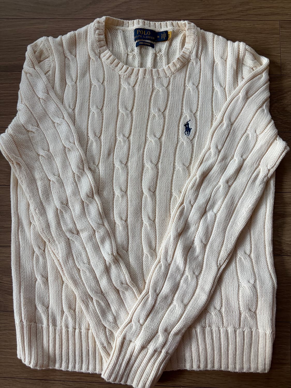 폴로랄프로렌 아이보리 니트 M 상품이미지1