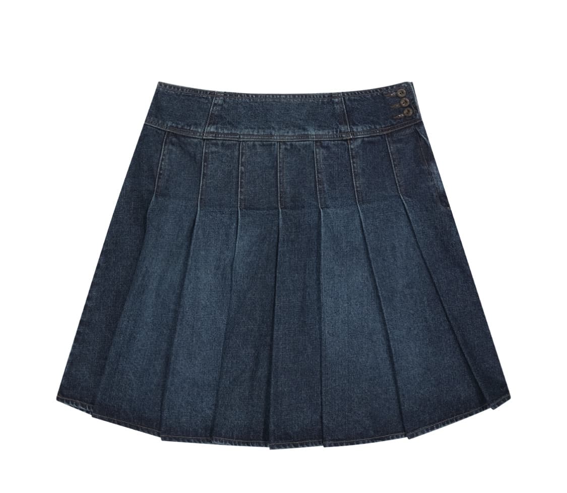 COYSEIO 딥 데님 자켓, 스커트 판매해요 상품이미지2