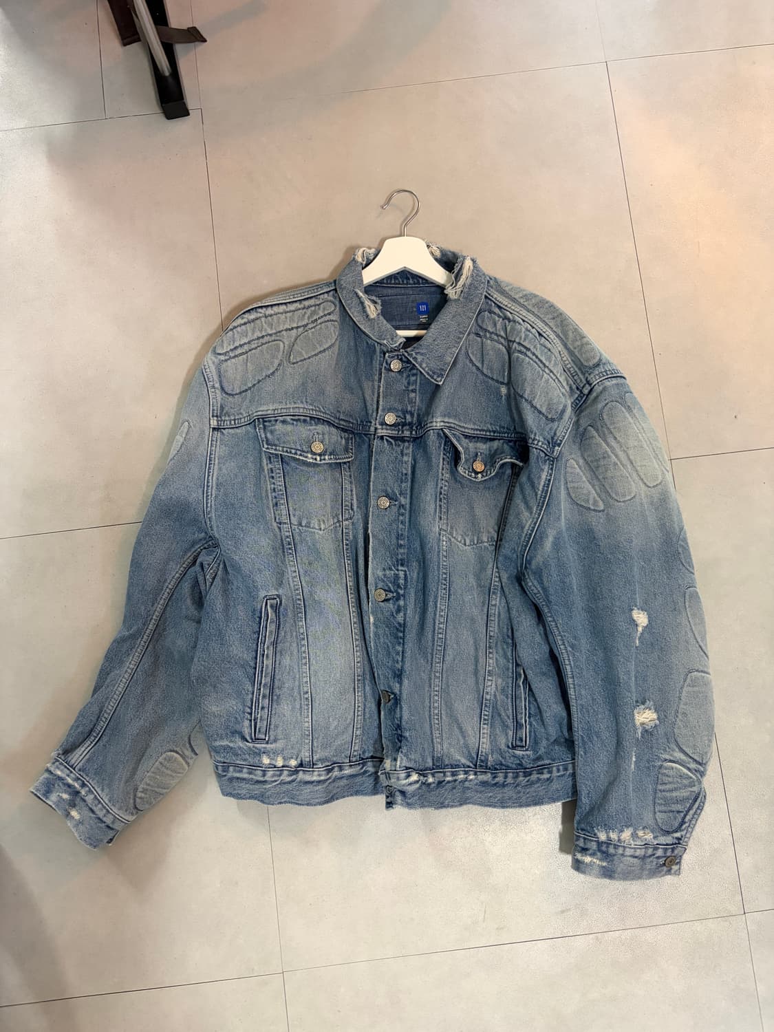 이지갭 발렌시아가 데님자켓 XL 상품이미지2