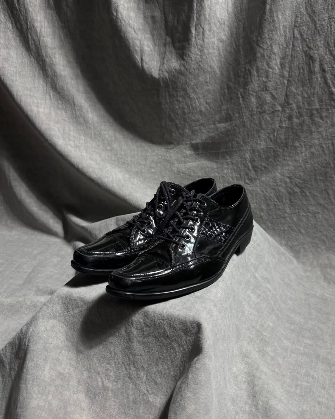 5361 pour les hommes Glossy Enamel Shoes 상품이미지1
