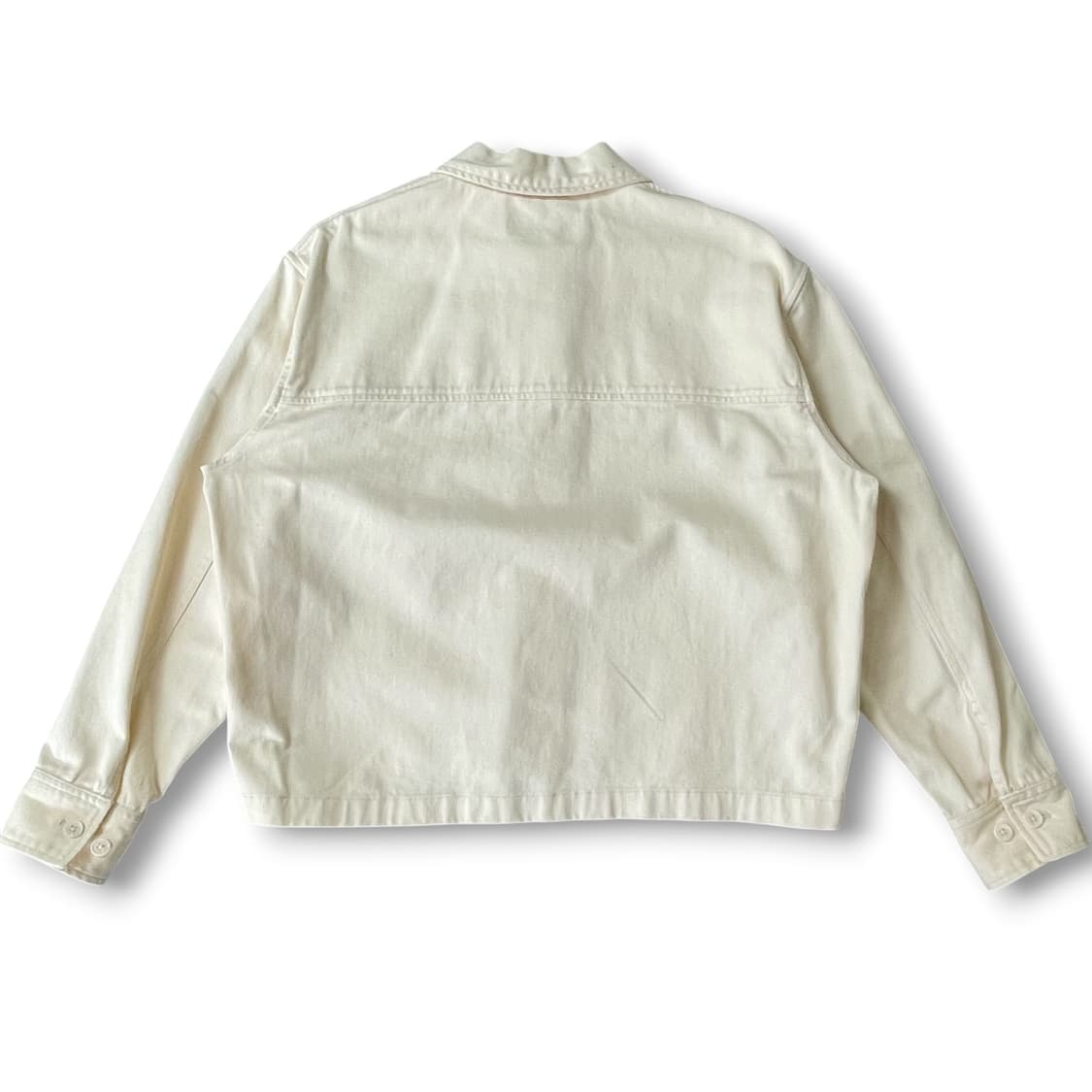 에디바우어 연노랑 코튼 자켓 L 상품이미지2