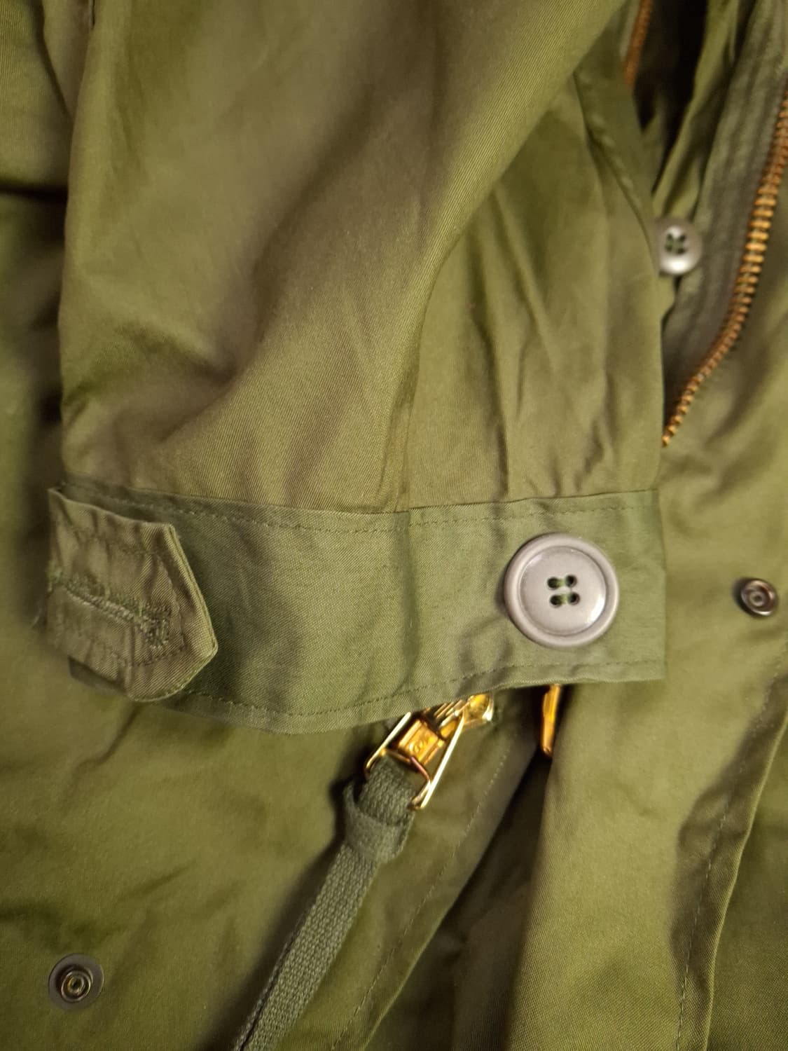 완전 새제품 오리지날 미군 M-65피쉬테일 개파카스몰 풀셋트 상품이미지9