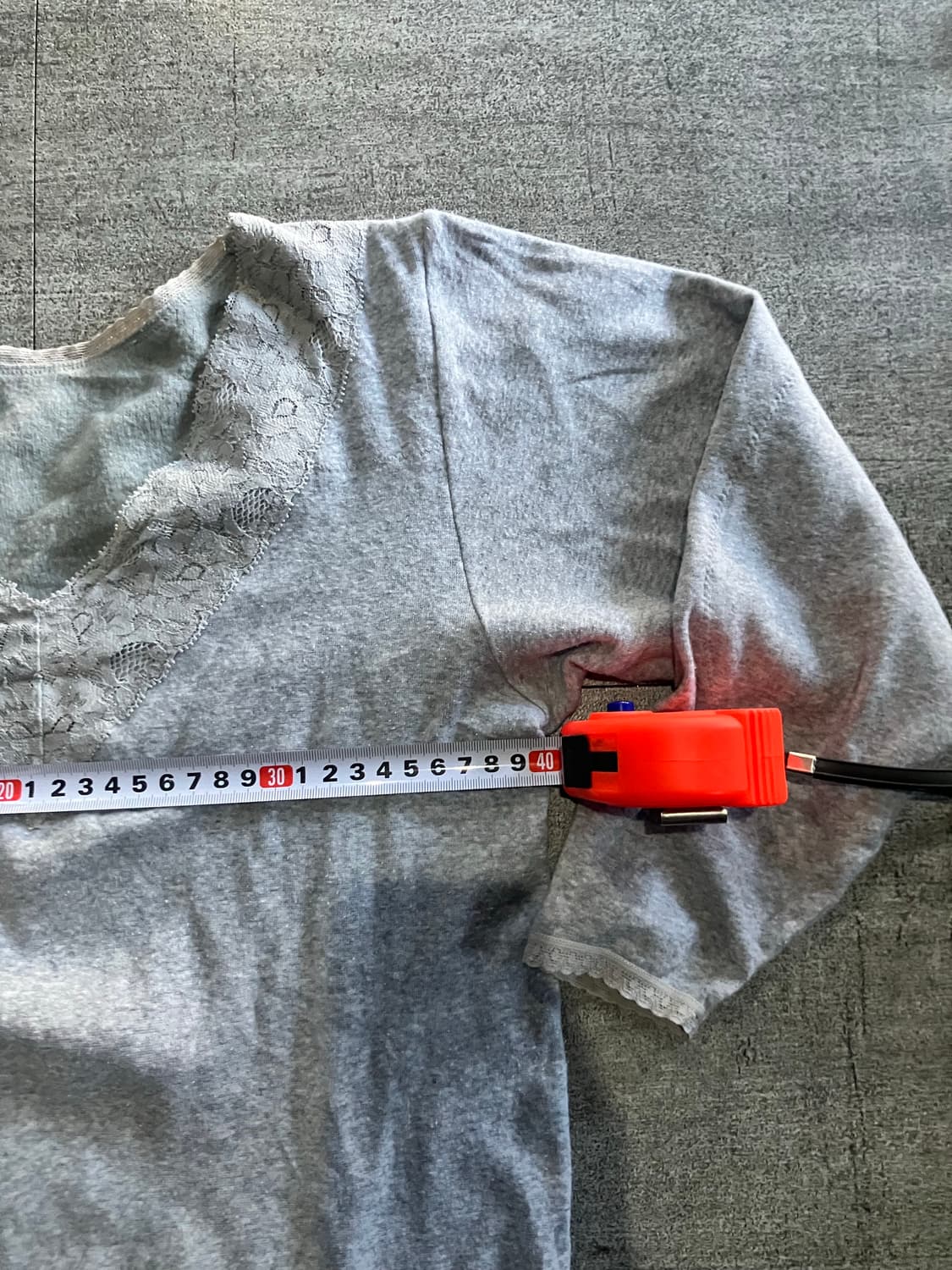 일본빈티지 샬롬 하구미모리걸 달천깔페어리 레이스 긴팔티셔츠 상품이미지2