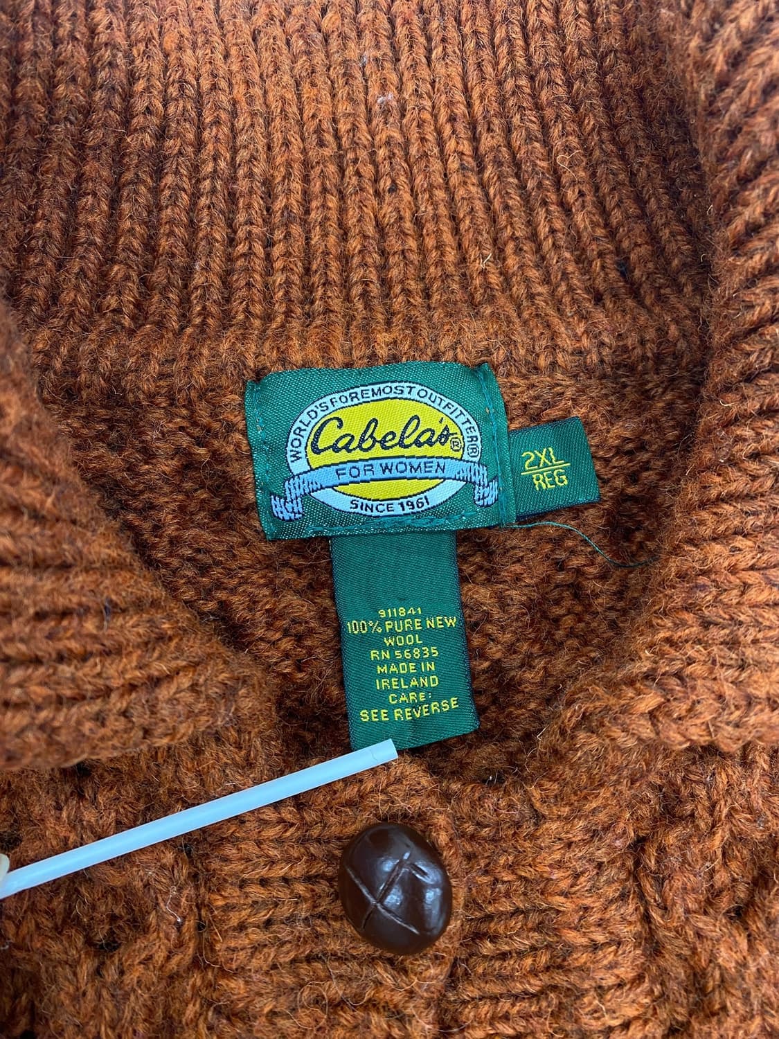 카벨라스 아란 울 케이블 가디건 상품이미지7