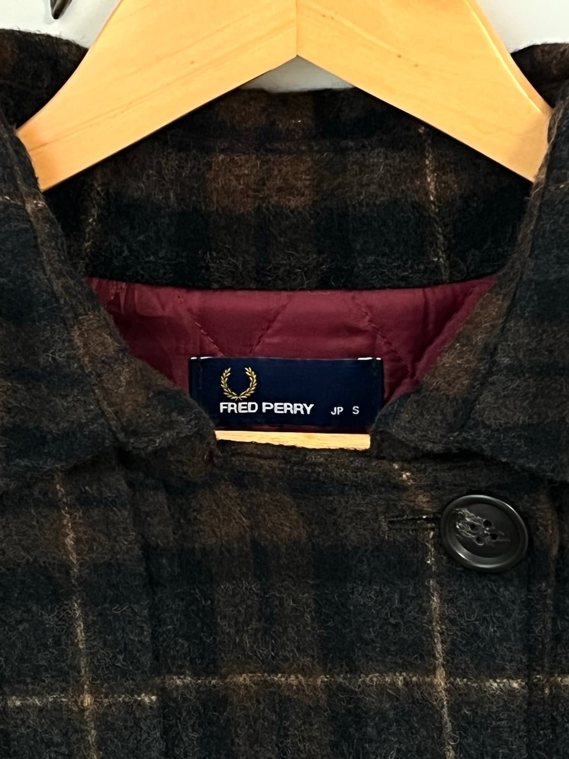 프레드페리 더블 숏코트 (S) / 일본 모리걸 빈티지 상품이미지3