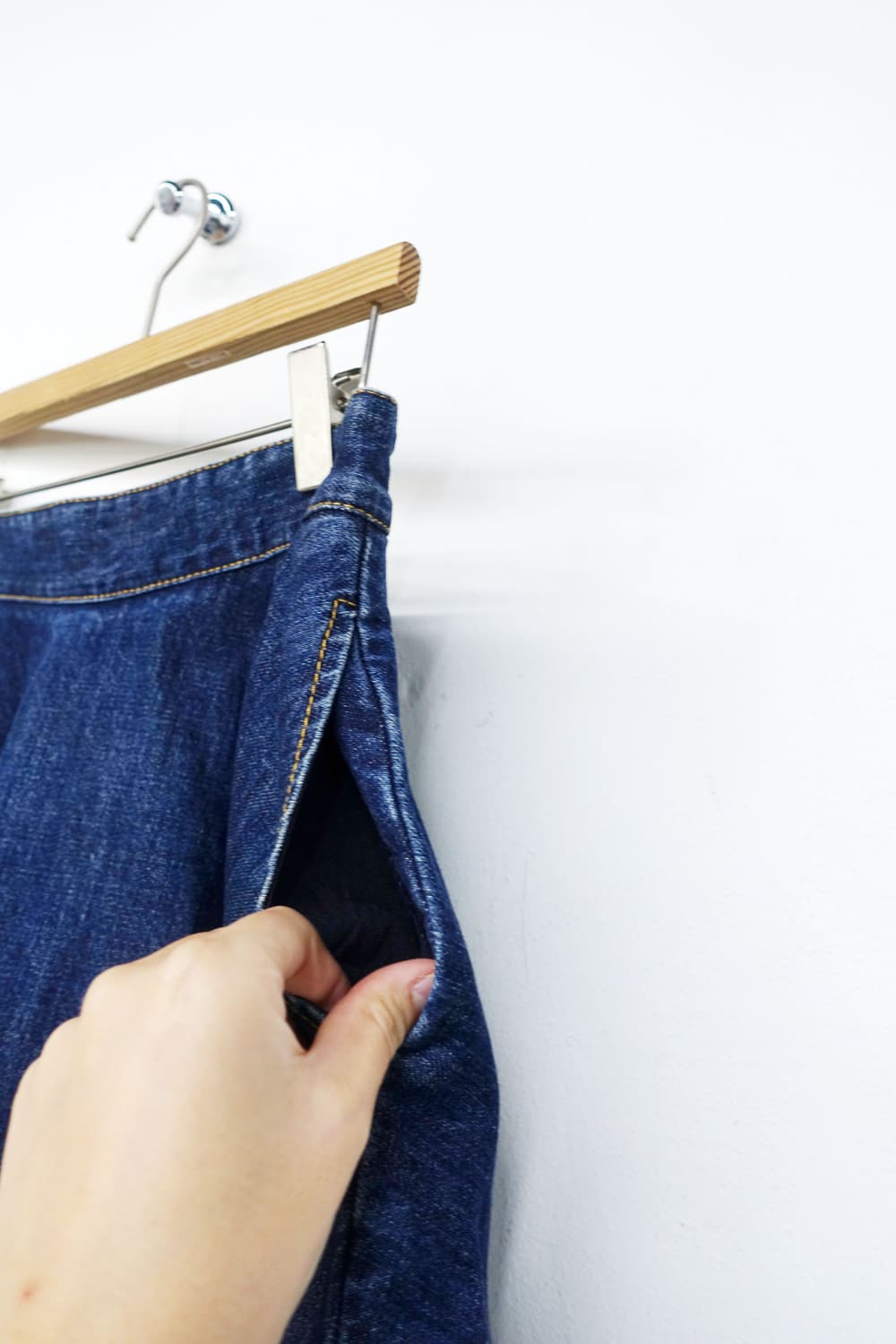  MSGM made in italy 데님 스커트 상품이미지6