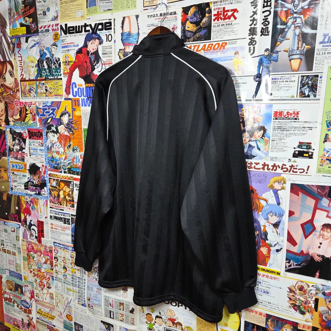 아식스 JPN 블랙 스트라이프 트랙 져지 상품이미지5