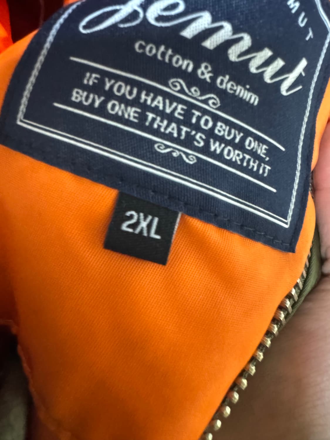 제멋 항공잠바 MA-1 카키 상품이미지2