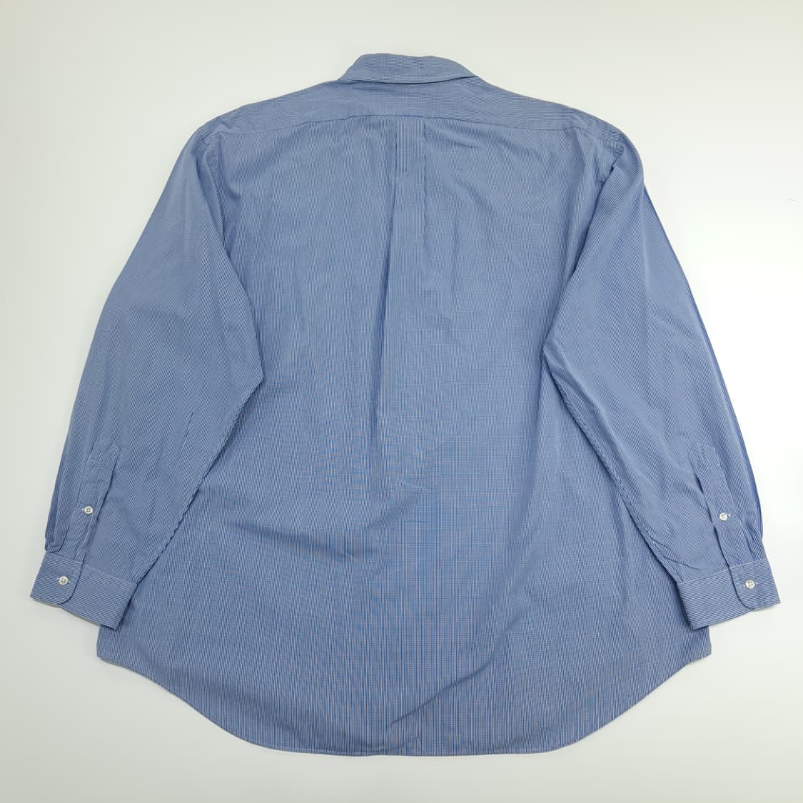 CN636 2XL 폴로 랄프로렌 블루 도트체크 긴팔 셔츠 남방 상품이미지6