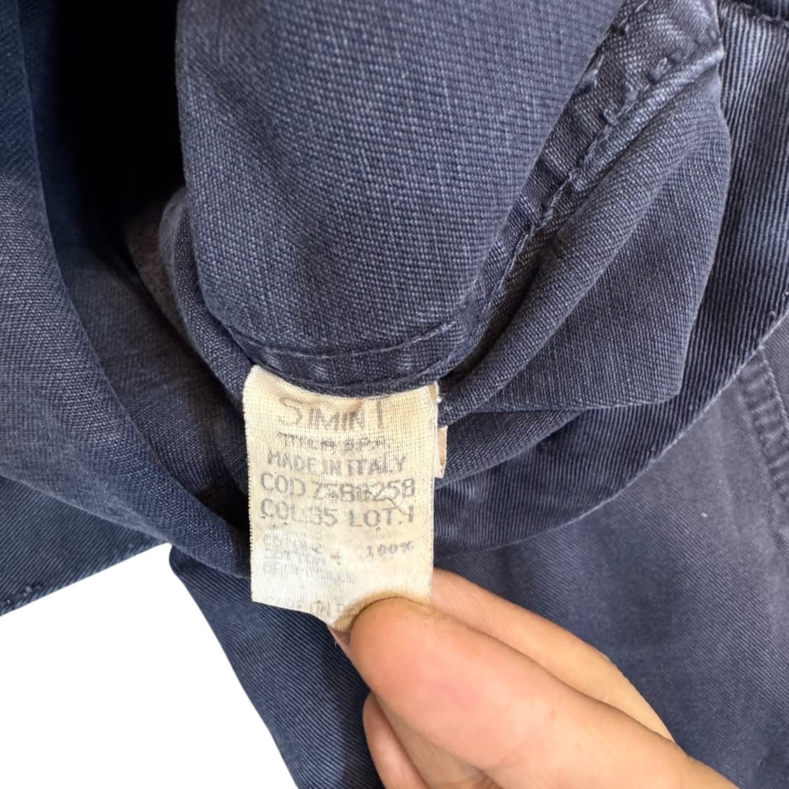 알마니 진스 레이디 코튼 트러커 자켓 made in ITALY  상품이미지6