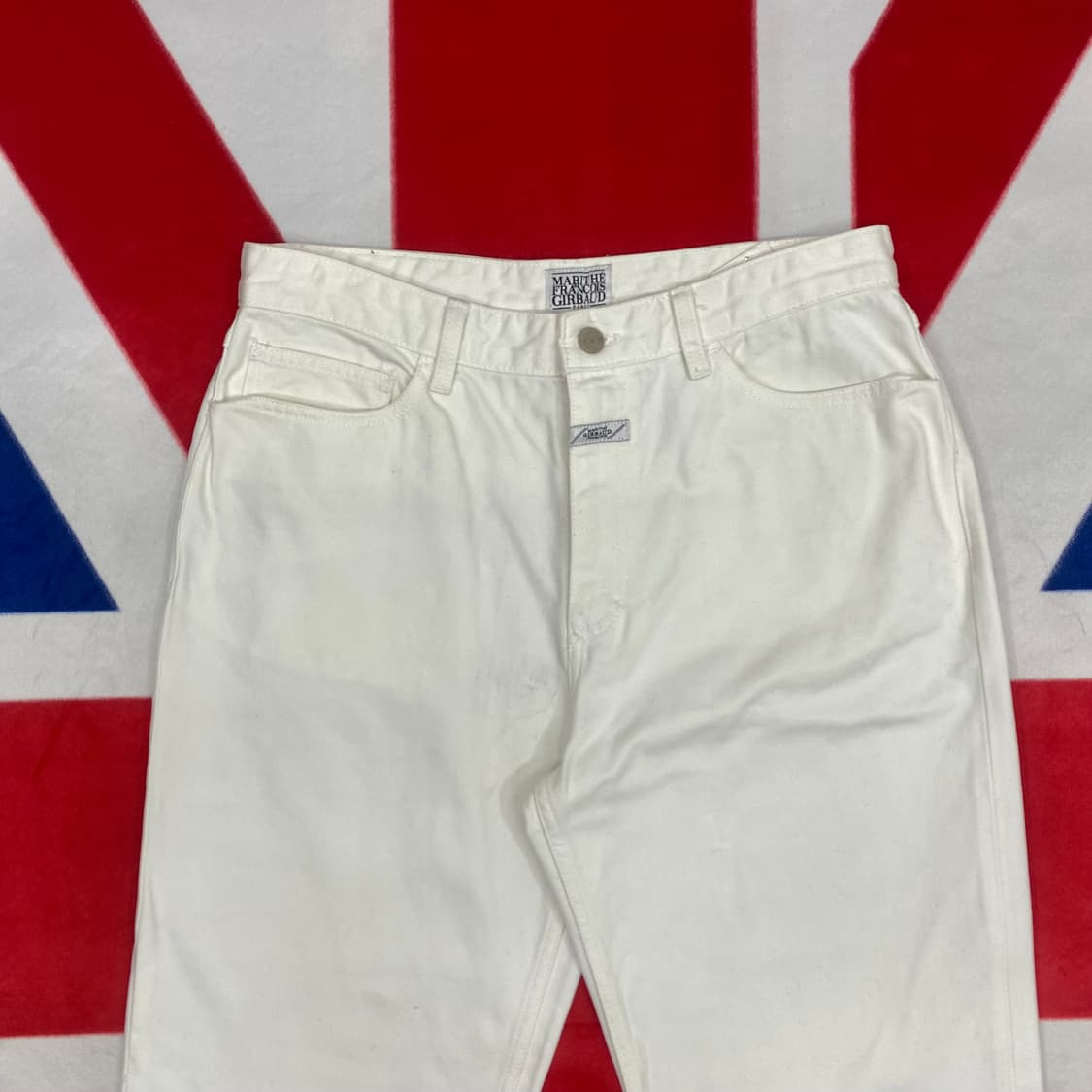 마리떼 화이트 데님팬츠 32 상품이미지2