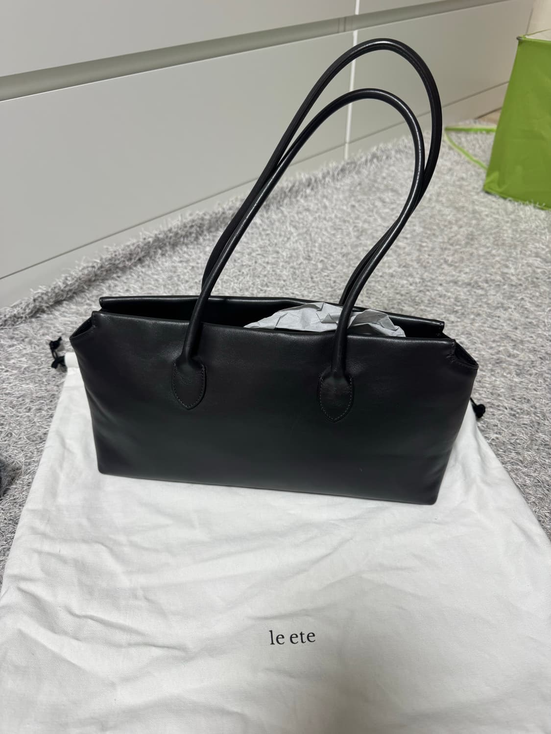 르에떼 캐리백 carry bag 다크브라운 상품이미지6