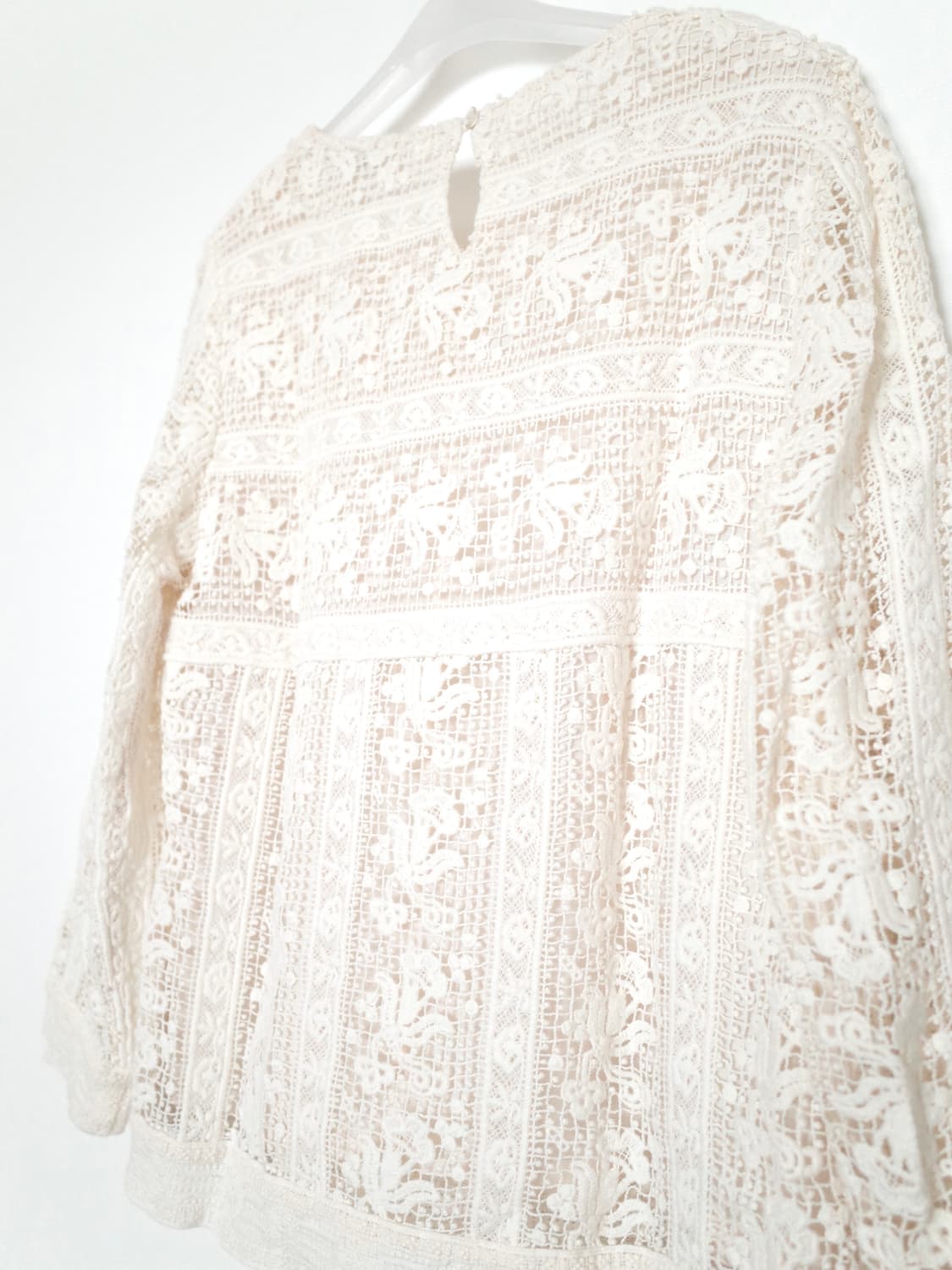 레이스 크로셰 블라우스 상품이미지2