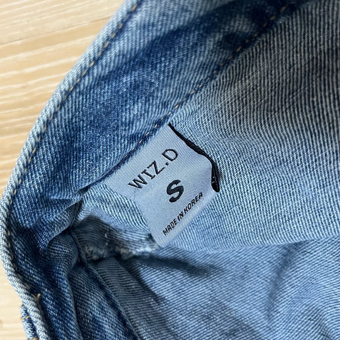 Lowrise denim skirt 상품이미지5