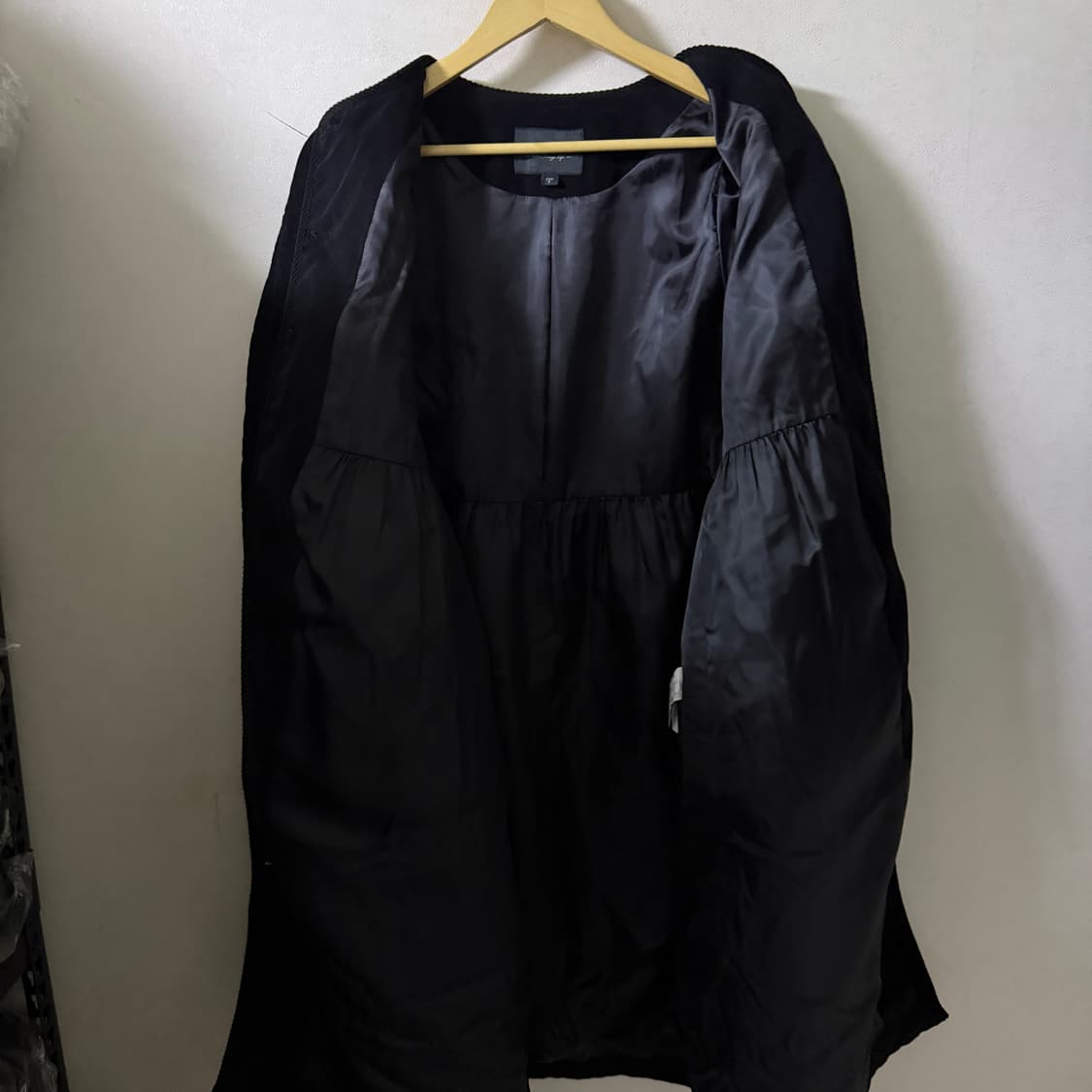 썰스데이아일랜드 코듀로이 하트 퀼팅 코트 S(66정도) 상품이미지7