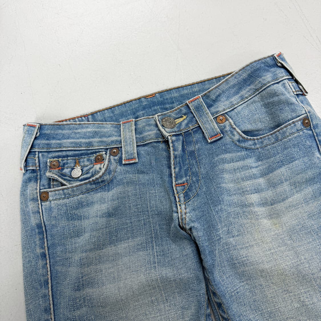 트루릴리전 Y2K 조이 부츠컷 데님팬츠 상품이미지4