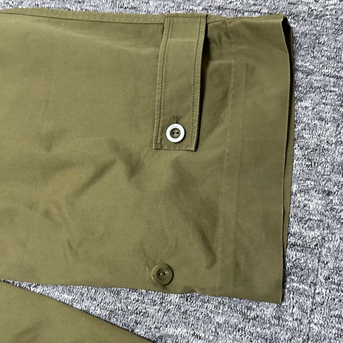 COS 코스 배럴 레그 카고 포켓 트라우저 팬츠 바지 카키 상품이미지9