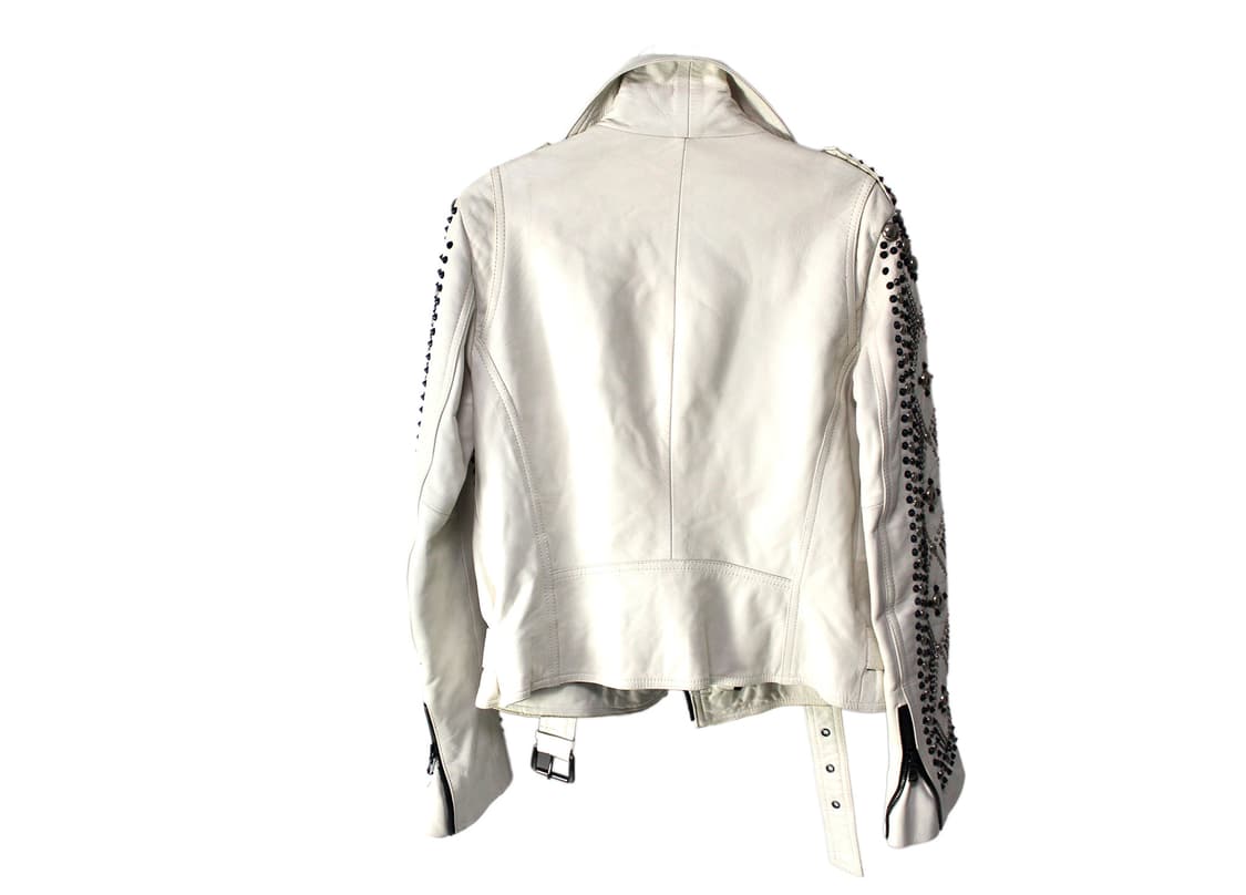 NOUR HAMMOUR Studded Leather Jacket 상품이미지7