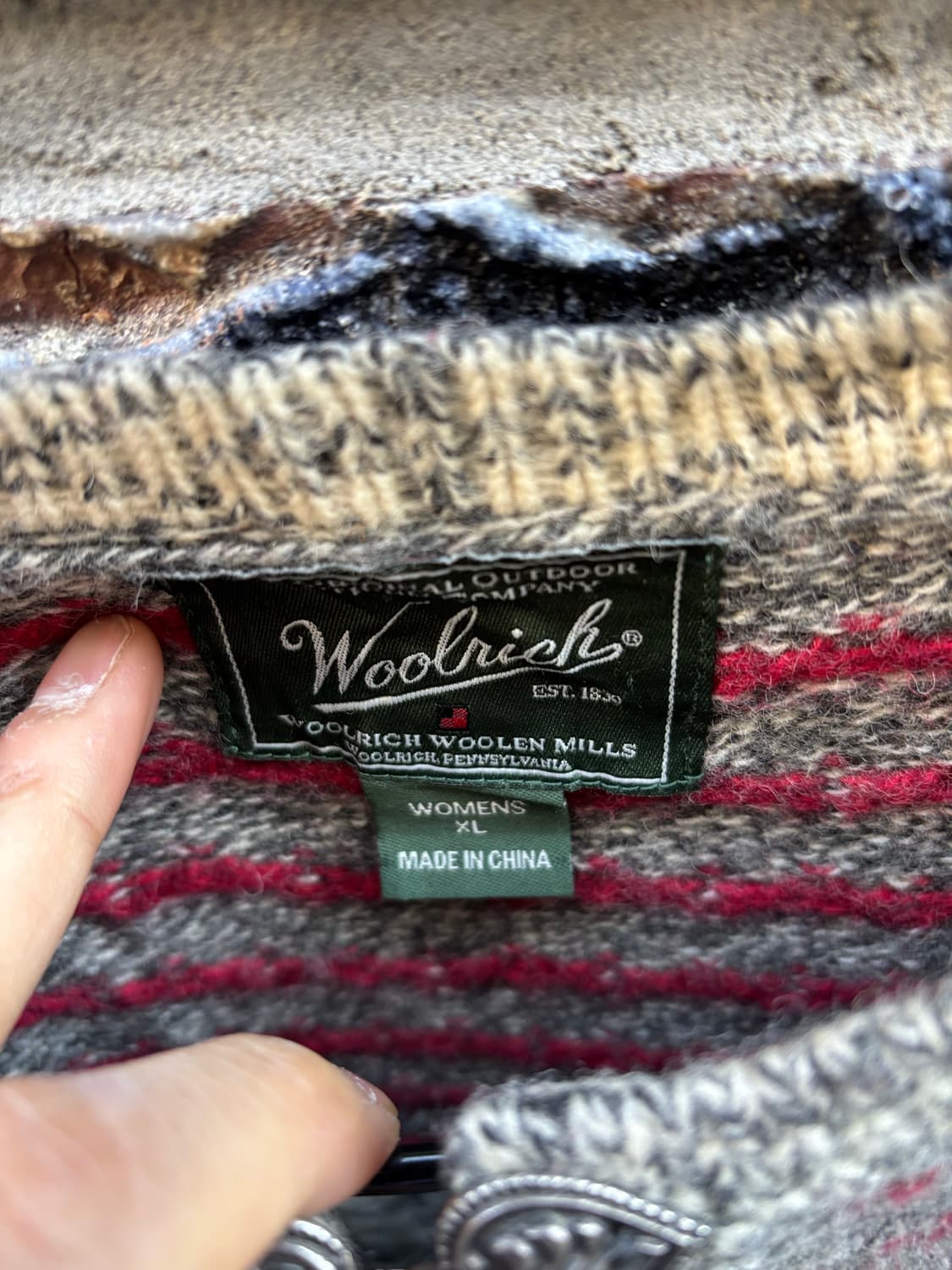 00s 울리치 엔틱후크 스웨터 상품이미지5