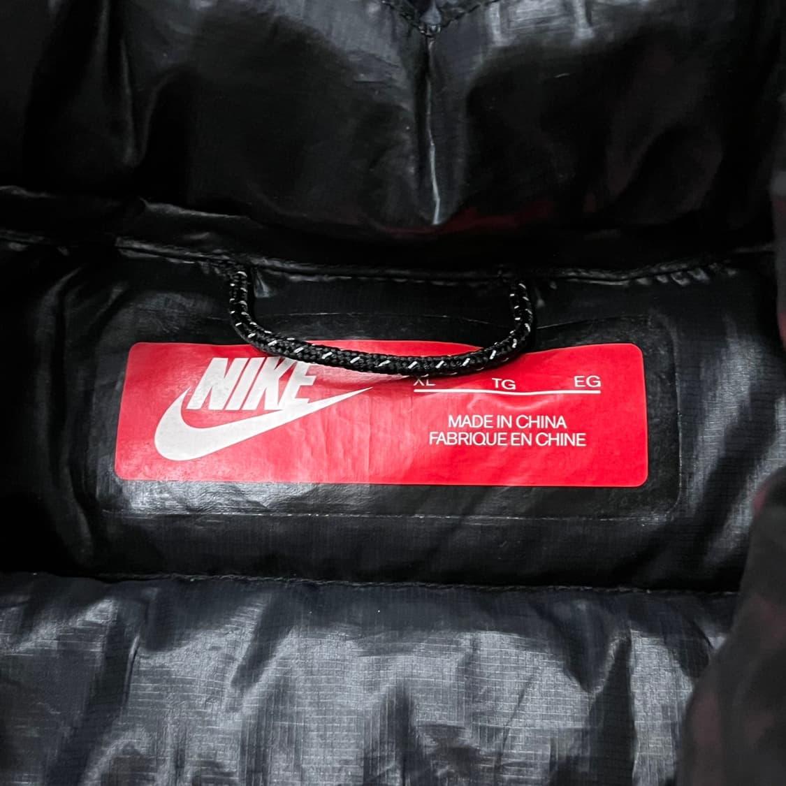 [정품/XL] 나이키 패딩 조끼 블랙 패턴 b17 상품이미지4