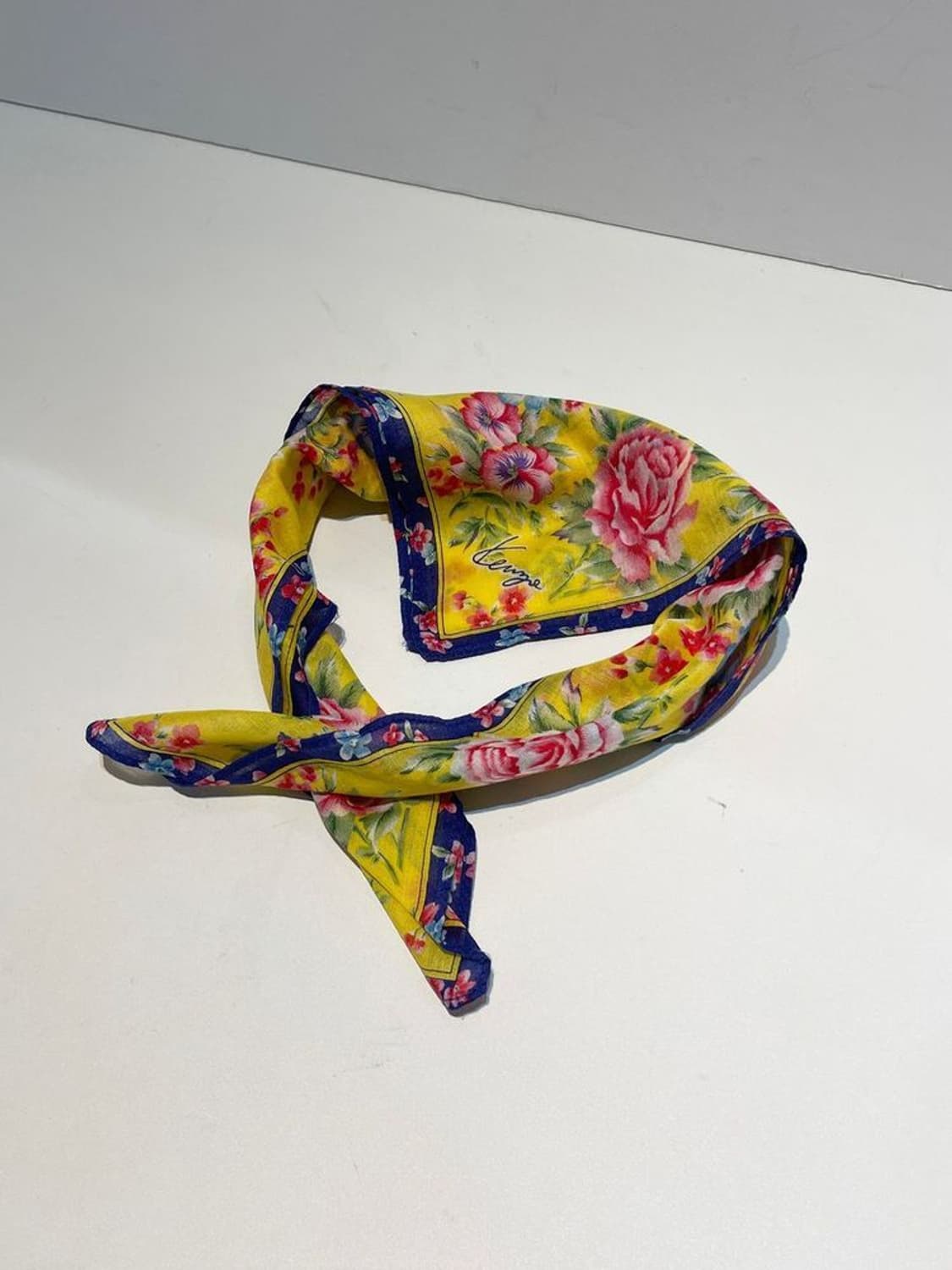 겐조 00's 재팬 레트로 쁘띠 손수건 A1470 상품이미지4