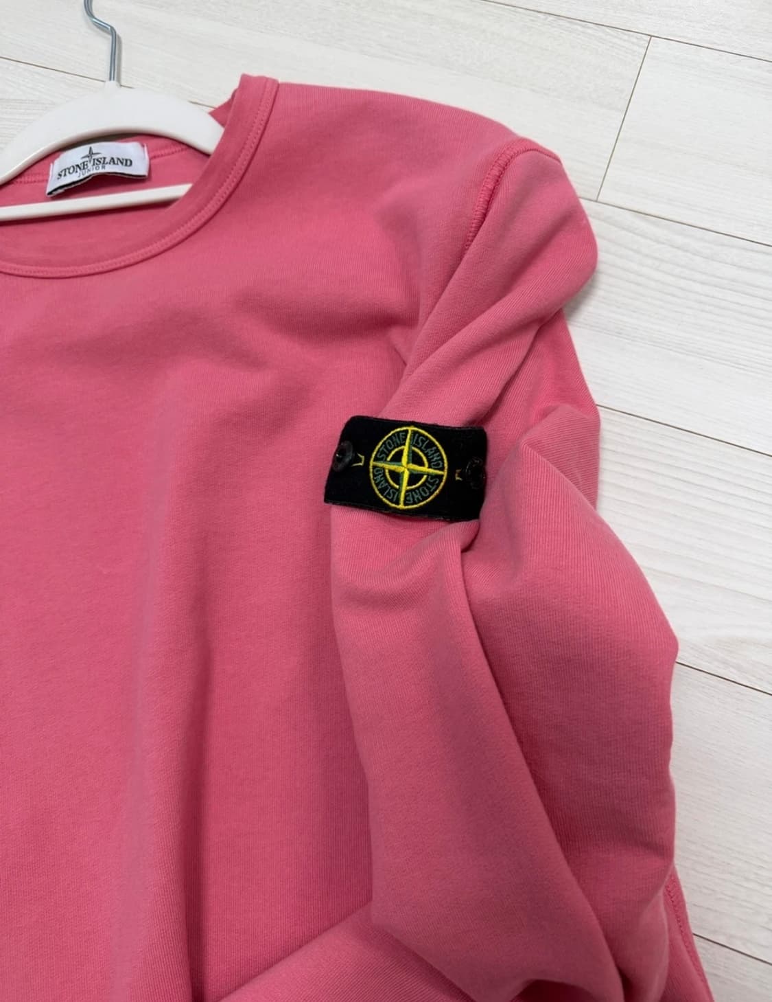 스톤아일랜드 맨투맨 핑크,옐로우 상품이미지5