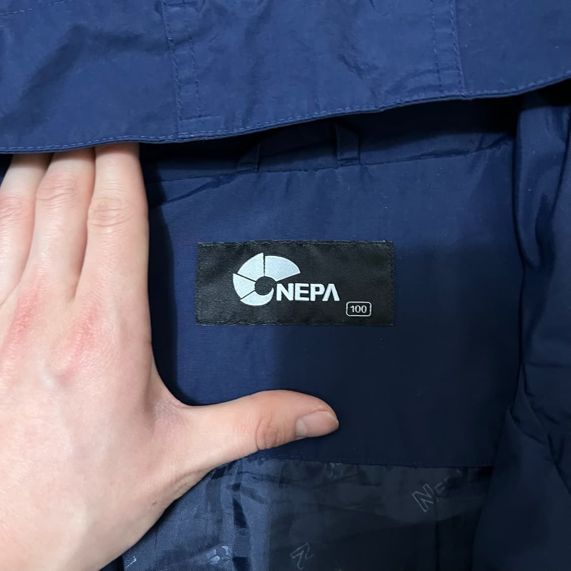 네파 남성 에볼루션 후드 바람막이 자켓 L/100  상품이미지6