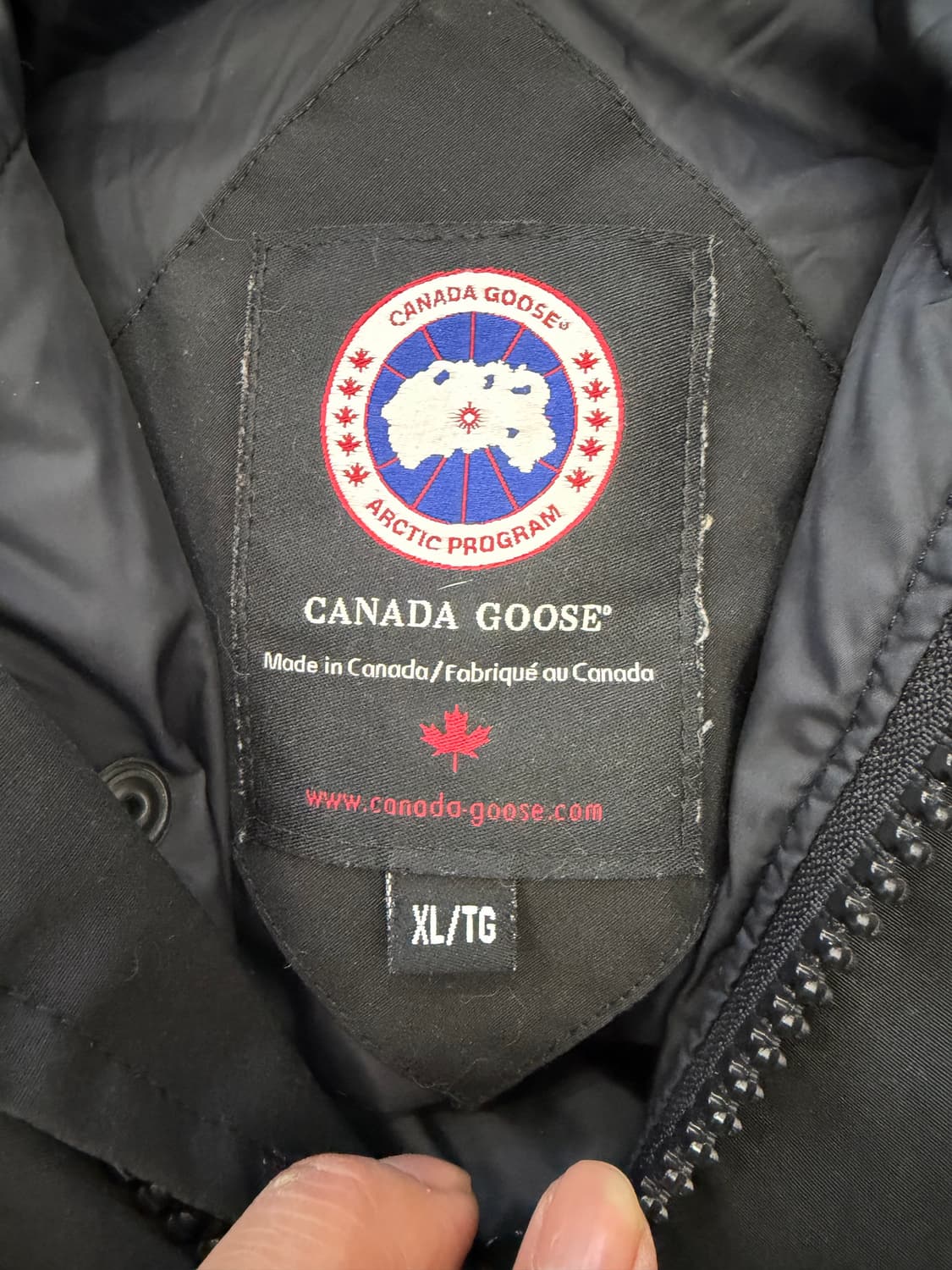 정품) 캐나다구스 남성 칠리왁 패딩 XL 상품이미지7