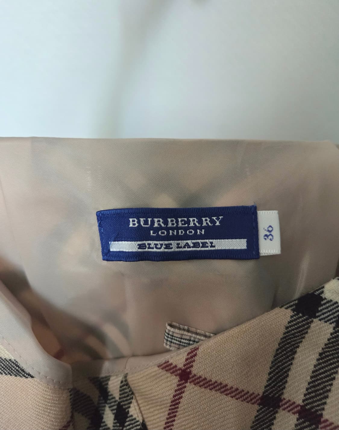 버버리 burberry 런던 체크 스커트 36 상품이미지4