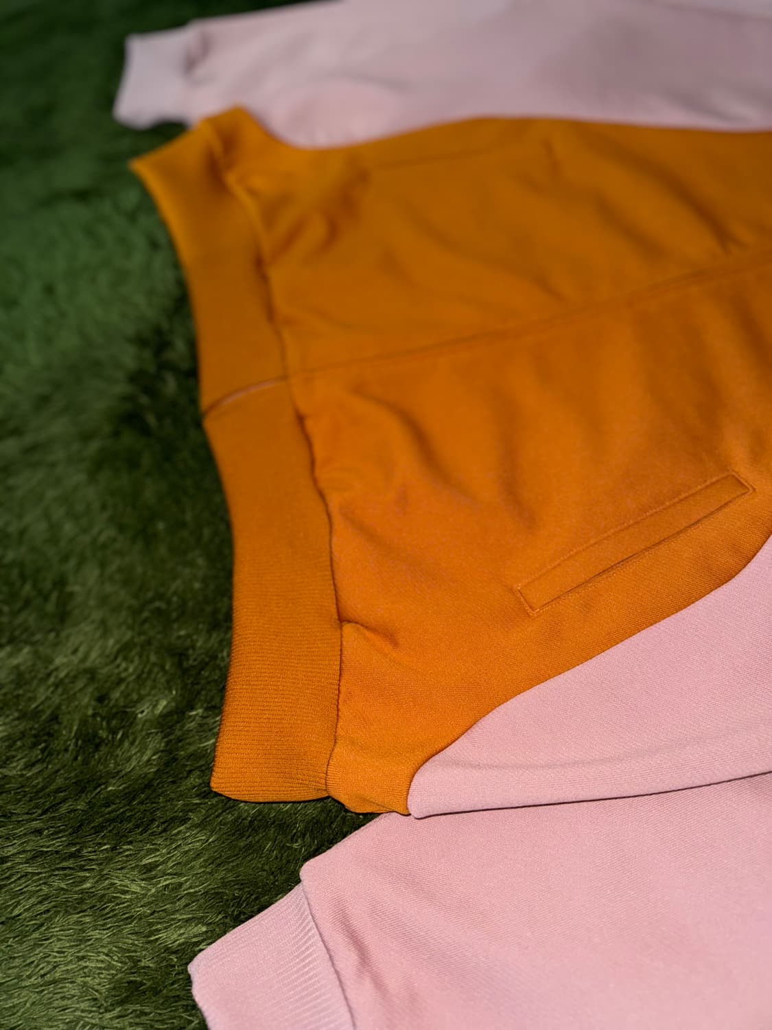 [XL] 사스콰치패브릭스 레트로 퓨처 믹스 트랙 자켓 브라운 핑크 상품이미지5